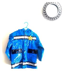 Kids Size 3T Jr. Police Raincoat